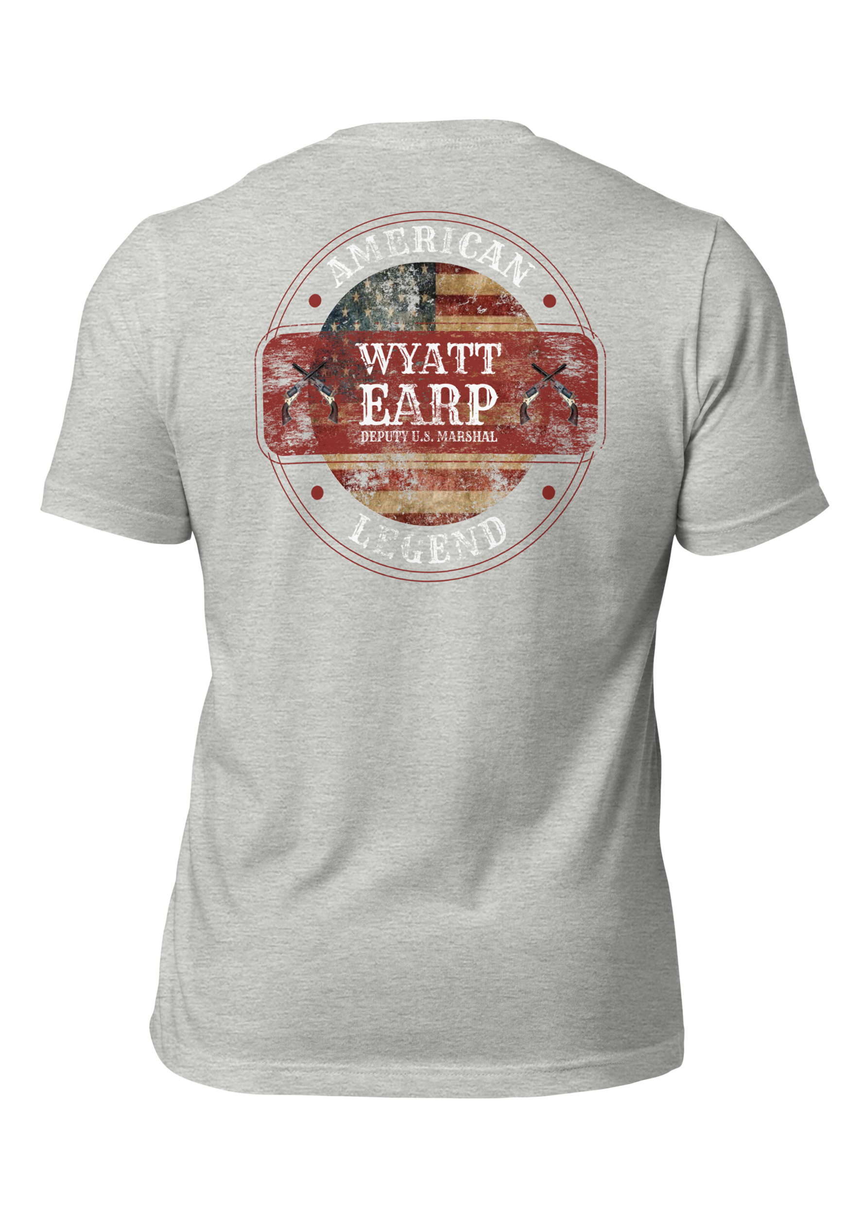 American-legend-wyatt-earp-t-shirt-ghost-athletic-heather American-legend-wyatt-earp-t-shirt-ghost-athletic-heather